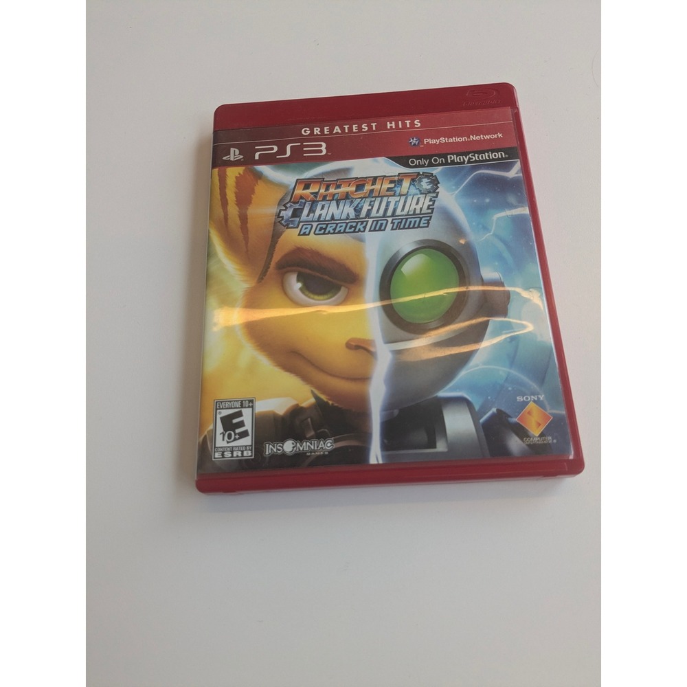 Ratchet & Clank Future A Crack in Time PS3 Greatest Hits PlayStation 3 Tested